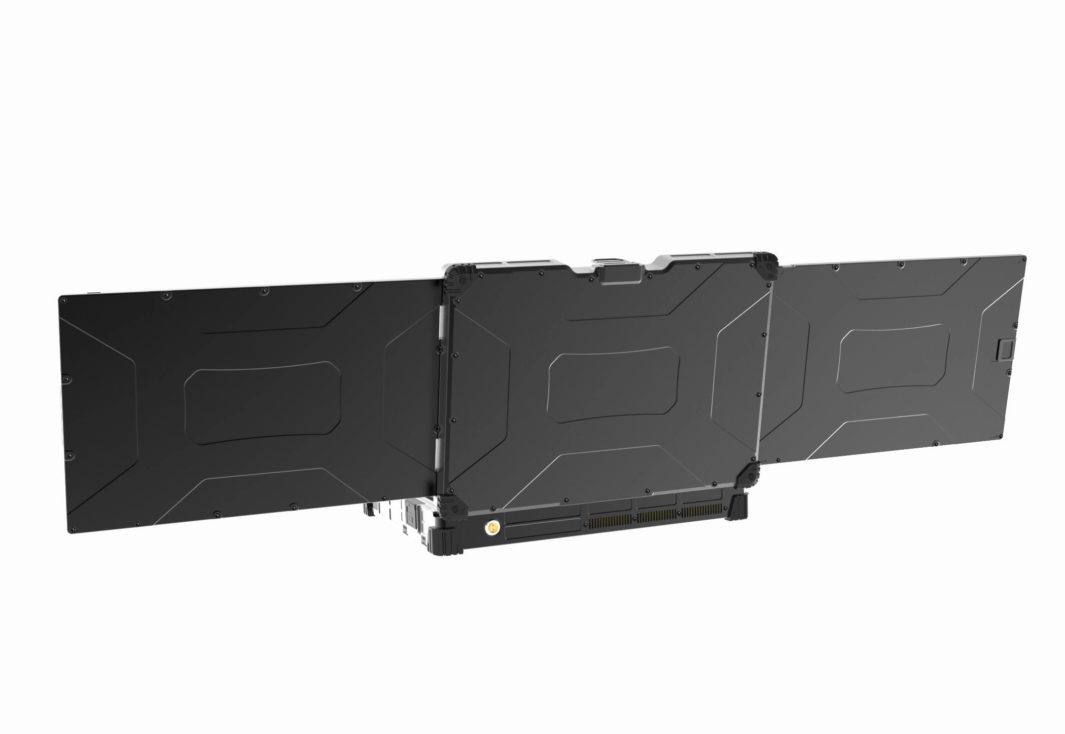 Laptop robusto con triplo schermo da 15,6 pollici